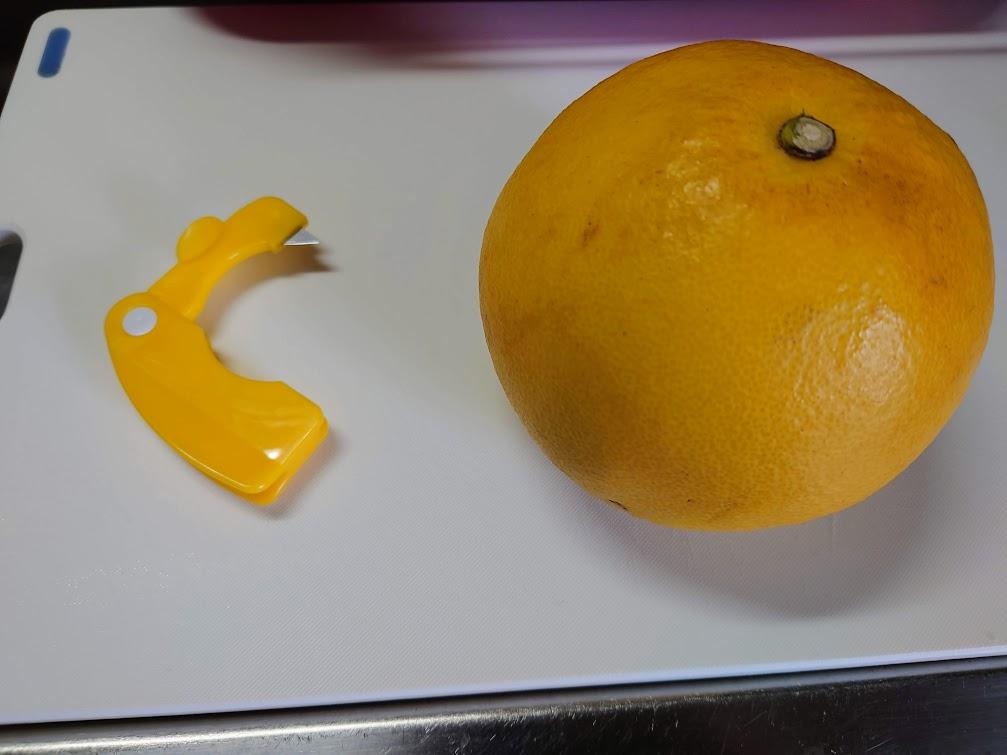 超かわいい!愛媛「名駒のコミカン」を食べてみた!…あとに待っていた「文旦」との格闘