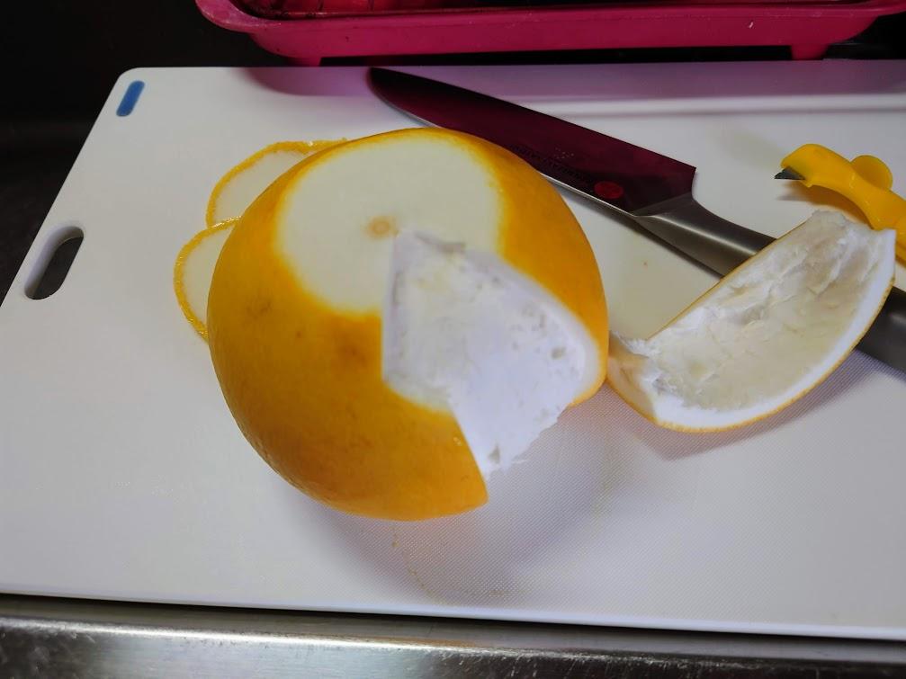 超かわいい!愛媛「名駒のコミカン」を食べてみた!…あとに待っていた「文旦」との格闘