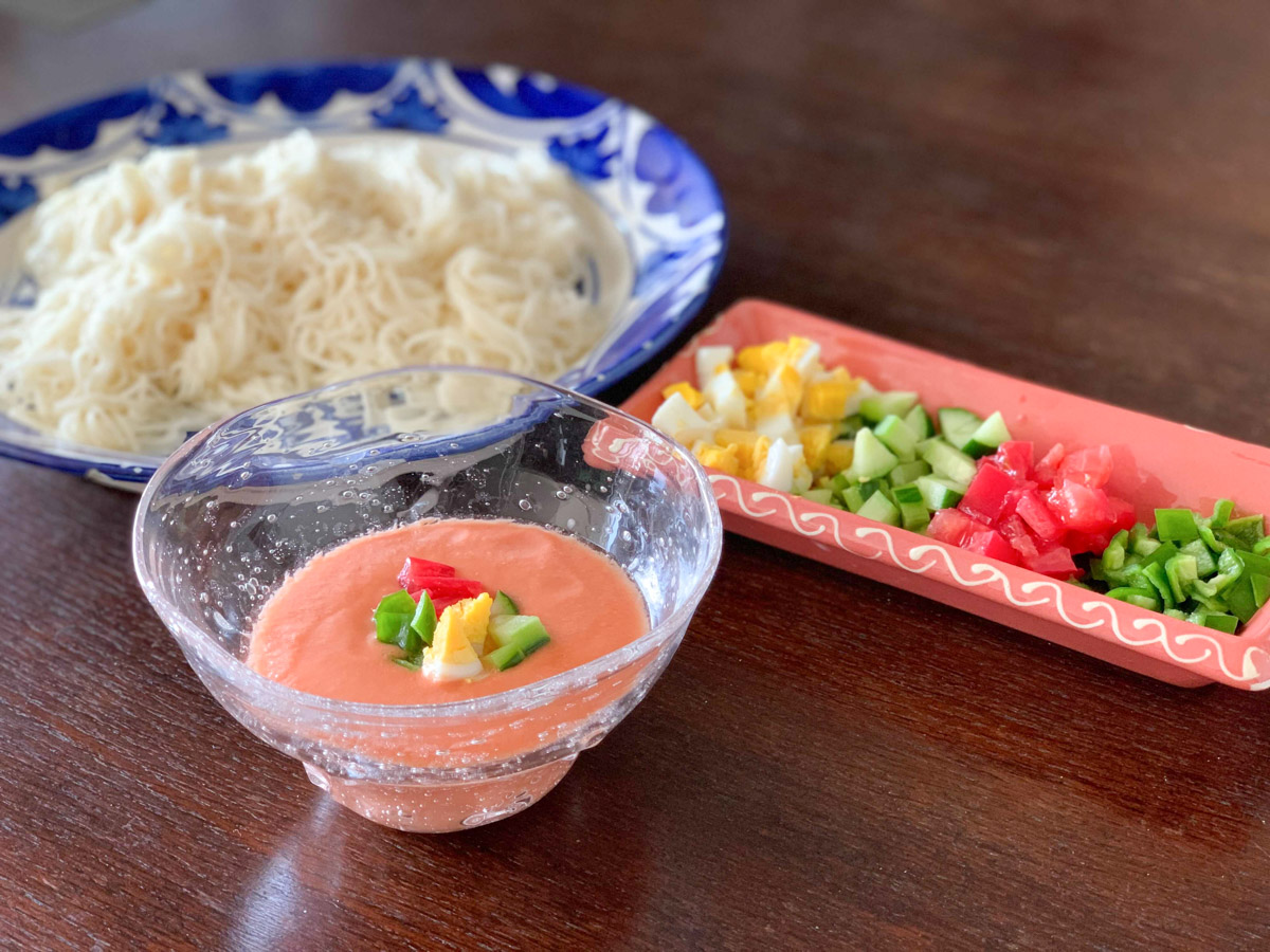 ローカリティ サバ缶やガスパチョ 暑い日じゃなくても食べたくなる そうめんアレンジ ローカリティ